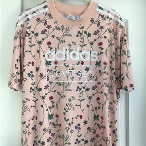 adidas floral dress